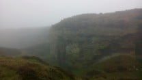 Wet and foggy, not really a day for climbing then :-(