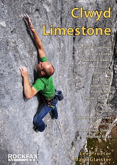 Clwyd Limestone Rockfax Cover  © Rockfax