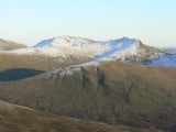 The Tarmachan Ridge from Meall Ghaordie.