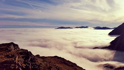 Inversion over Langdale from Sergeant Man  © dthomson80