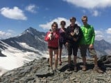 Becca Traversiere 3337m, full family outing !!<br>© tintinandpip