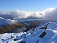 From Ben Cruachan ridge in winter