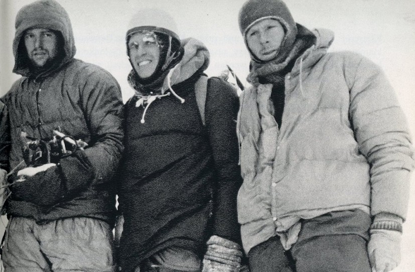 Votteler, Haston, Hupfauer on West Flank day after summit  © German Team