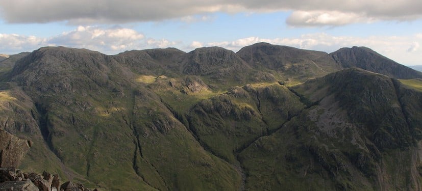 The Scafells from Great Gable  © Dan Bailey