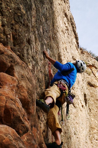 Montserrat Sport climbing.  © Mike Rhodes