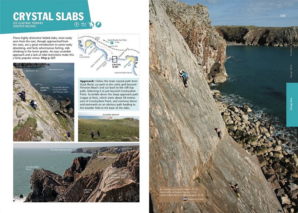 Crystal Slabs  © Wired Guides/The Climbers' Club