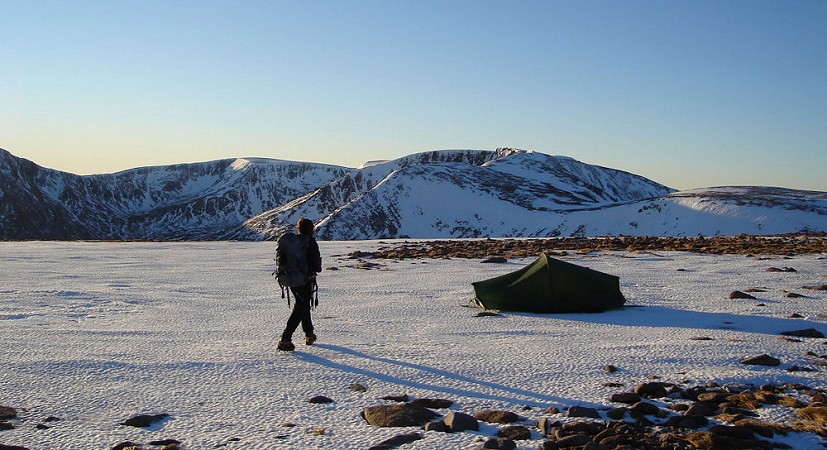 Summit camps - best saved for perfect weather  © Dan Bailey