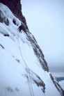 On the Shadow, February 1986, probably the second winter ascent.