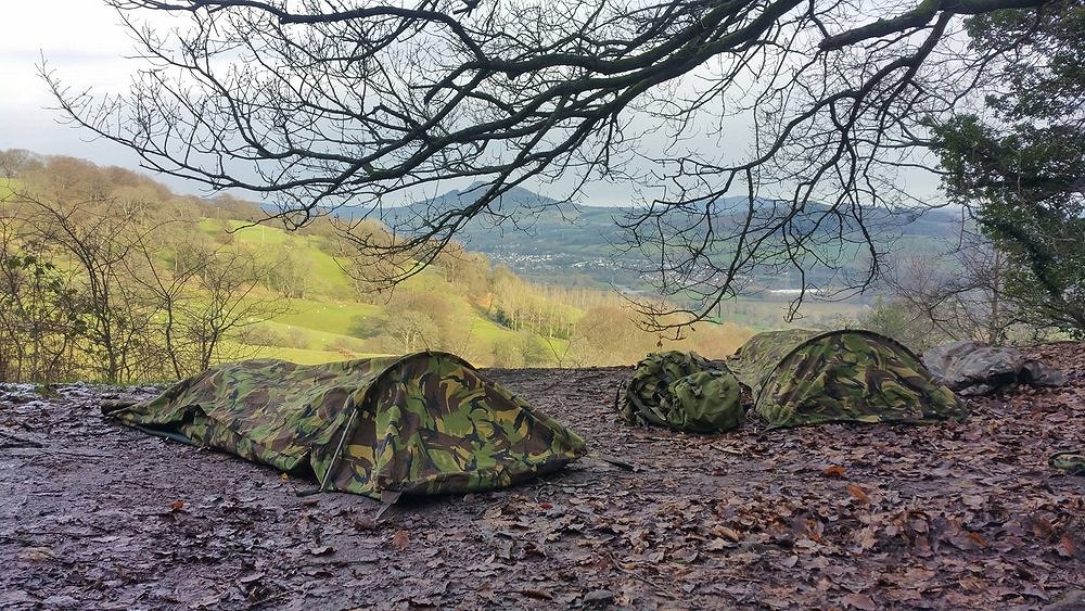 Wild Camping in the Brecon Beacons (Dutch Army Hooped Bivi)  © mrcarllewis