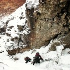 Climbing on the Buachaile