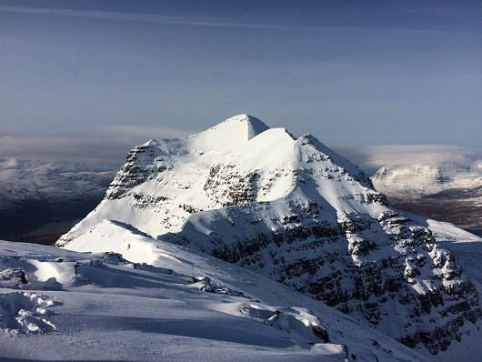 Liathach from the start of the E-W traverse   © gingerbex