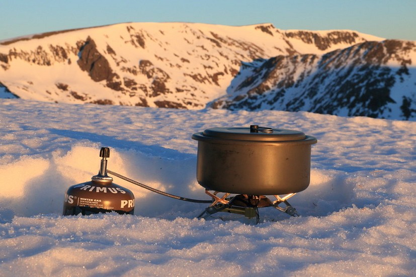 Cooking outdoors - a better idea if the weather allows, photo: Dan Bailey  © Dan Bailey