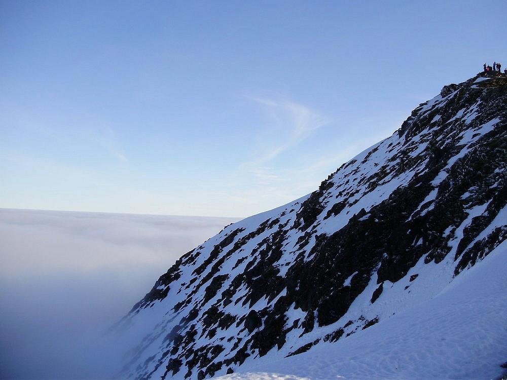 Snowdon in winter  © ian pemberton