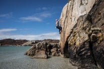 Shallow water soloing on the Isle of Mull