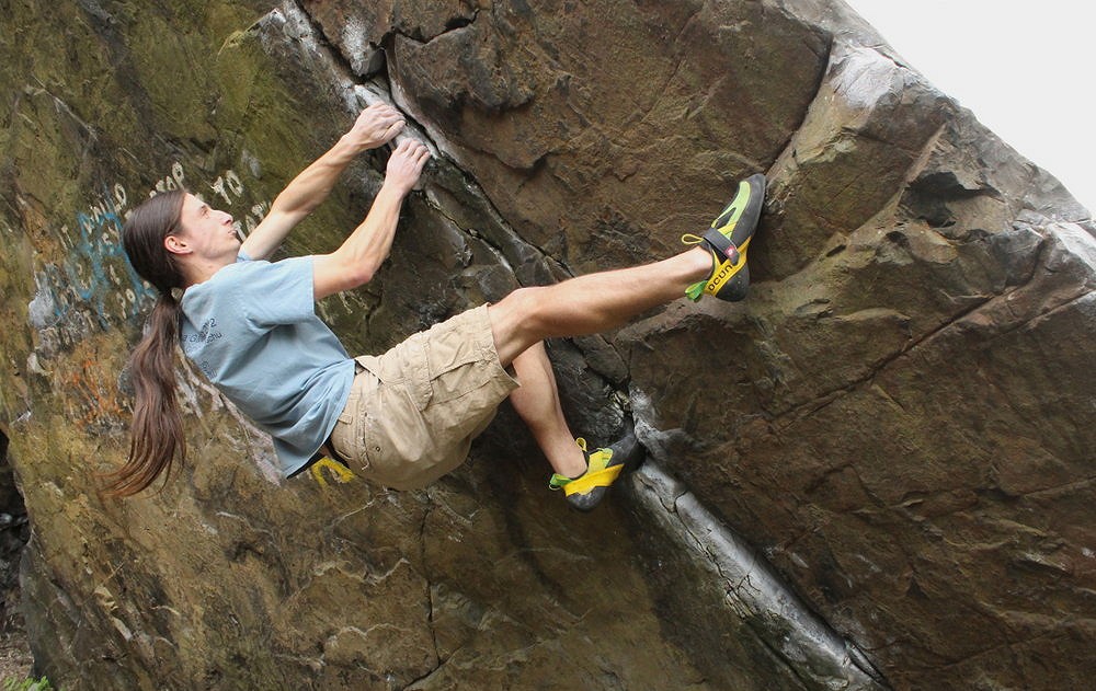 Designed first and foremost for steep bouldering  © David Macmorris