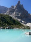 Lago di Sorapiss in Dolomites