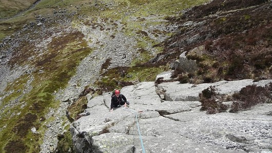 Pitch 2 on Amphitheatre Buttress  © goatee