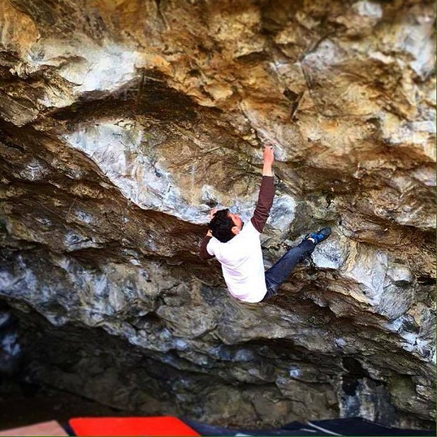 Nathan on the long and powerful Director's Cut 8B  © Nathan Phillips