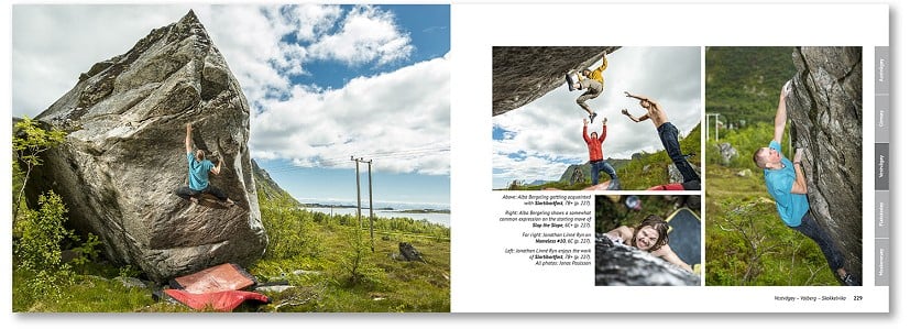 Plenty of pages with action photos  © Jonas Paulsson