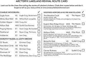 Arc'teryx Route Card  © Arc'teryx