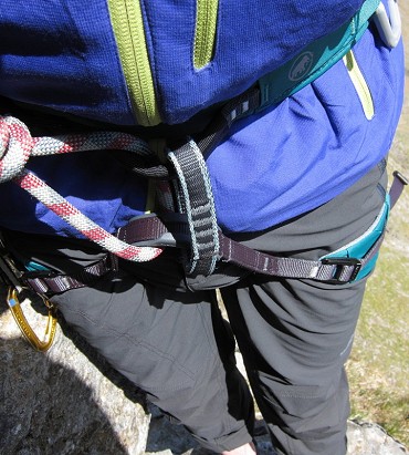 Plenty of scope to accommodate extra layers for cold weather or winter climbing  © Dan Bailey