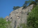 Unknown climber on the classic Villskudd at Välseröd