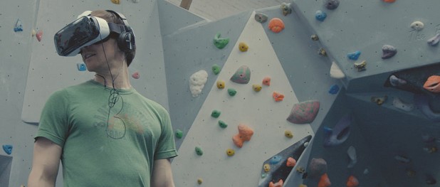 Grip Virtual Reality technology - climbing goes virtual  © GRIP/Uniform