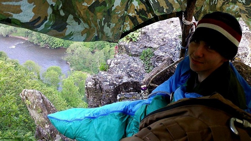 Got benighted on the pinnical and forced to bivvy.   © ClimbingNut