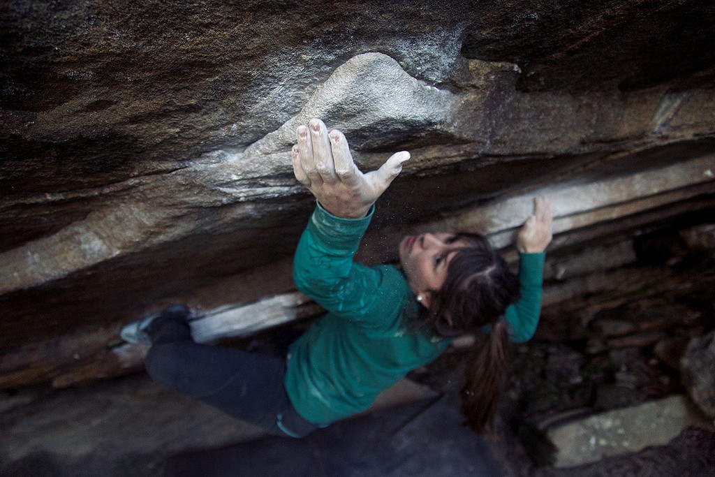 Climbing with a determined, confident attitude can make all the difference  © Peter Crane