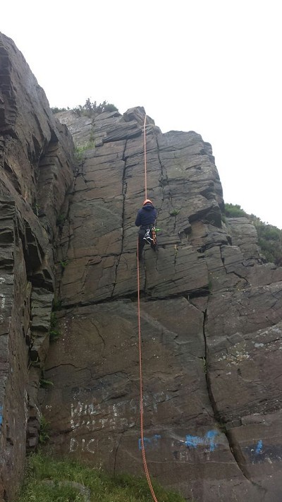 First self protected abseil   © Ruth2016