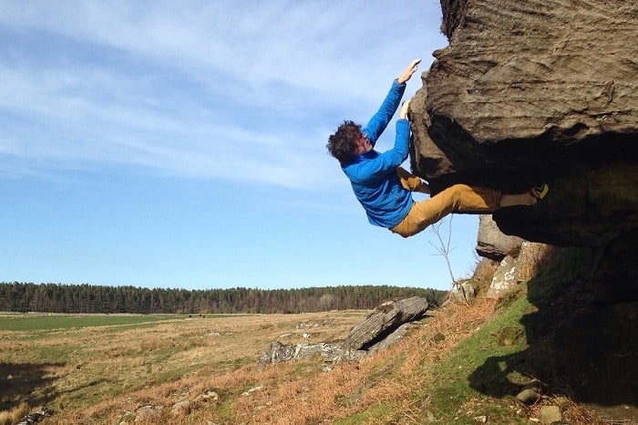 And now for something more mellow: 6b circuiteering at Rothley  © Rob Greenwood - UKC