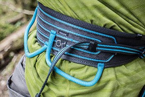 The waistbelt of the Edelrid Orion  © Rob Greenwood - UKC
