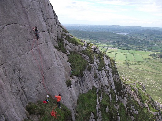 A beautiful line! Warhorse at Spellack, Mourne Mountains  © Conor Cadden