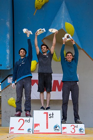 The men's podium 2016  © Charlie Low Photography