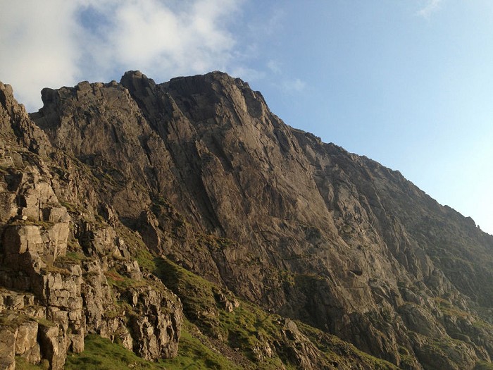 Scafell at it's best: dry and in the evening sun  © Rob Greenwood - UKC