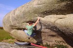 Bouldering at The Arse Stones