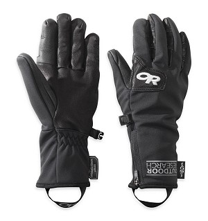 Women’s StormTracker Sensor Gloves™, Black.  © Outdoor Research