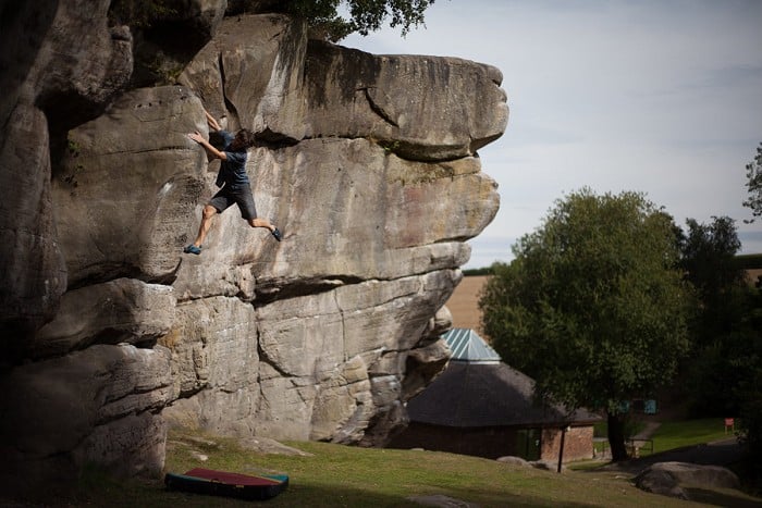 Soft rubber on soft rock: the VS R on Southern Sandstone  © Rob Greenwood - UKC