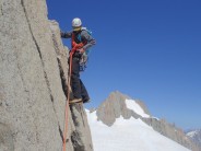 Nearing the summit of Mont Blanc du Tacul