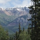 Ouray's first snowfall from August 24th.