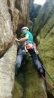 My first trad lead  :-)