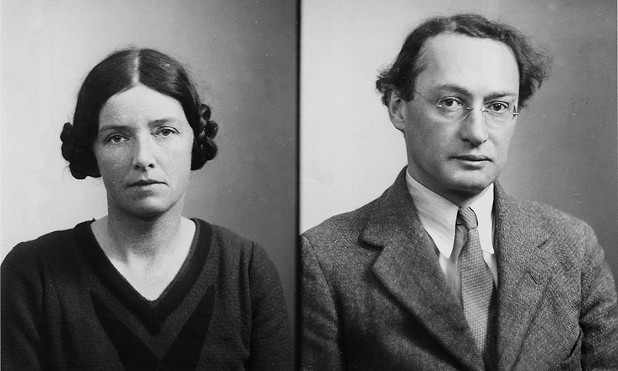 Dorothy Pilley and Ivor Armstrong Richards: Passport photos  © Pilley Family archive