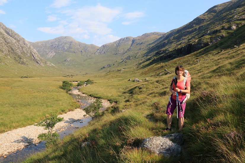 She's done all the Munros and Corbetts, but Lorraine is still keen as mustard  © Dan Bailey