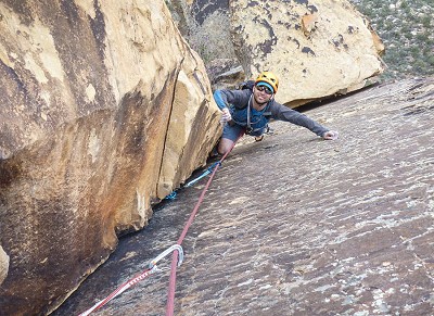 Climbing in Red Rocks, Nevada  © Martina Zandonella