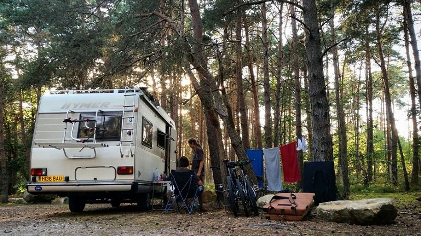 Our Camper Van, 'Sheila'  © Alfie Jamieson