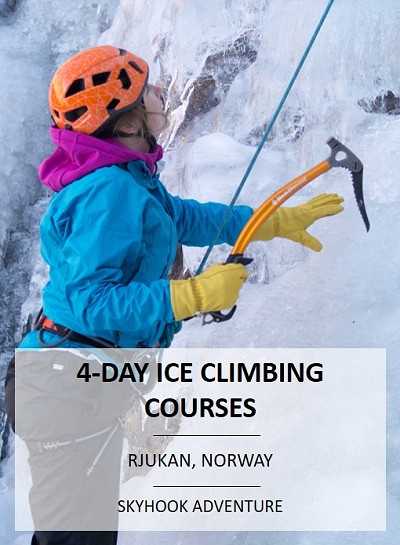 Premier Post: Ice Climbing Courses in Rjukan, Norway  © George1234