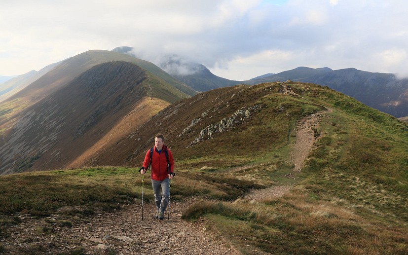 Polartec Alpha Direct - ideal insulation on the go in spring or autumn hill weather  © Pegs Bailey