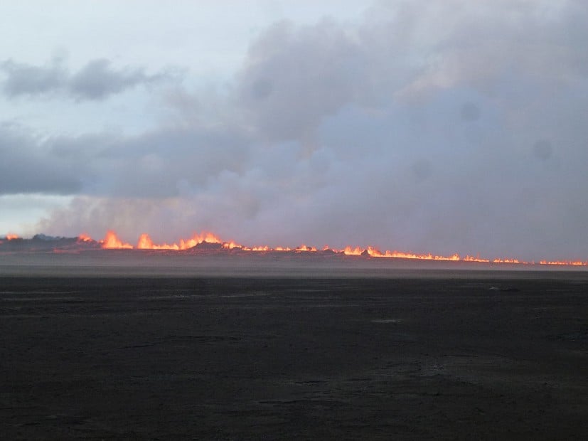 Iceland gets firey at times!  © Rob Askew