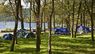 Sallochy low impact camp site  © Loch Lomond & The Trossachs National Park