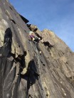 A nice climb with some challenging technical moves